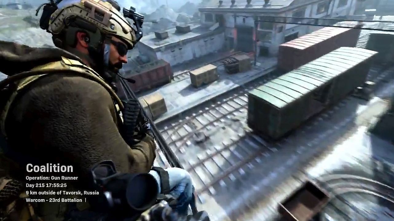 Call of Duty Modern Warfare multiplayer teaser features helicopter drop-in