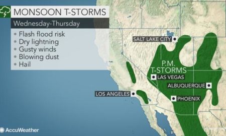 Monsoon thunderstorms to increase in Southwest following one of driest, latest starts in history