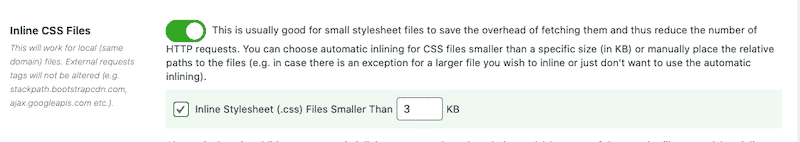Inlining CSS file with Asset Clean-Up
